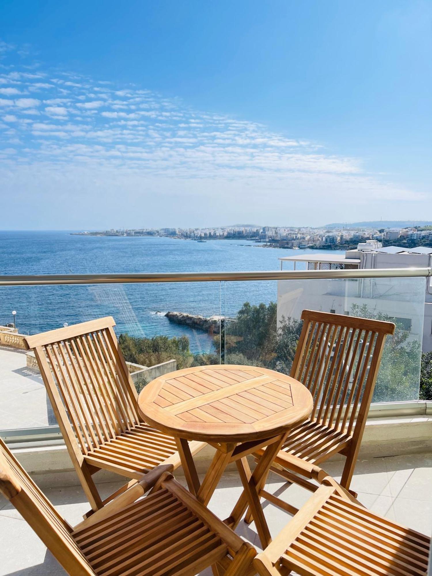Blu Mar Sea View Apartments San Pawl il-Baħar Extérieur photo