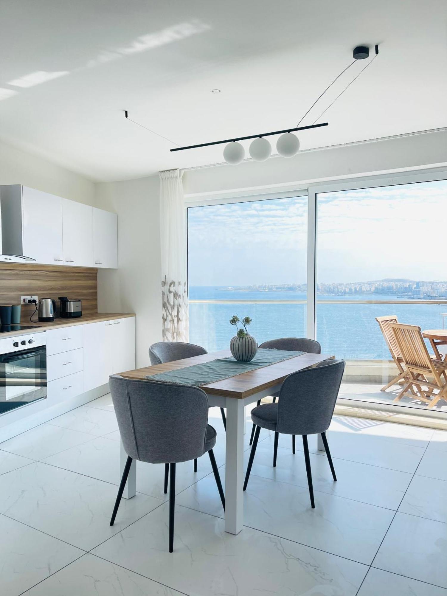 Blu Mar Sea View Apartments San Pawl il-Baħar Extérieur photo