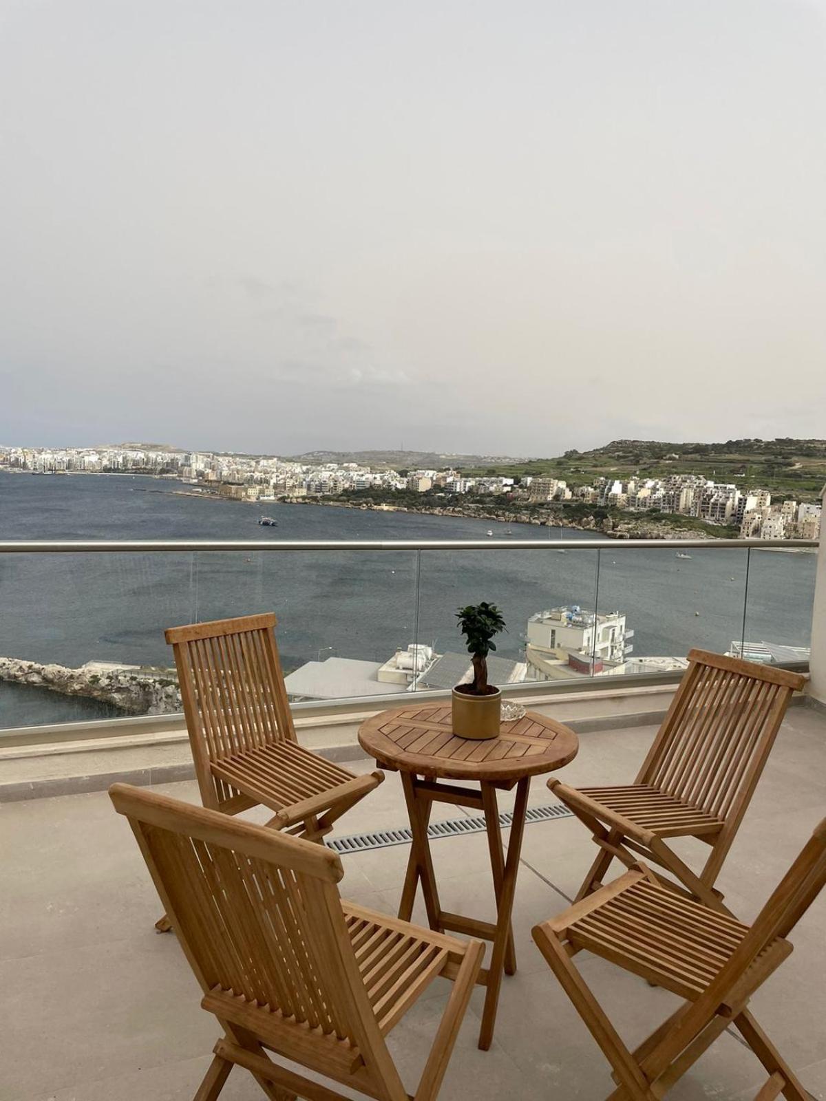Blu Mar Sea View Apartments San Pawl il-Baħar Extérieur photo