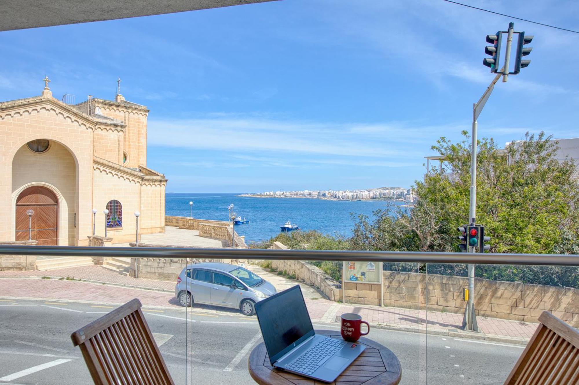 Blu Mar Sea View Apartments San Pawl il-Baħar Extérieur photo