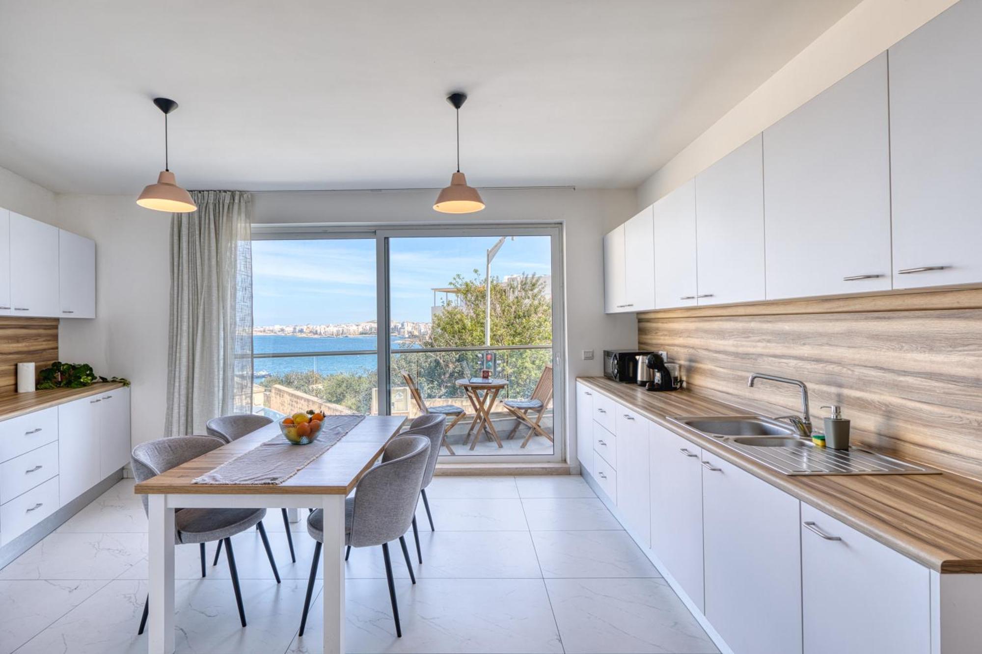 Blu Mar Sea View Apartments San Pawl il-Baħar Extérieur photo