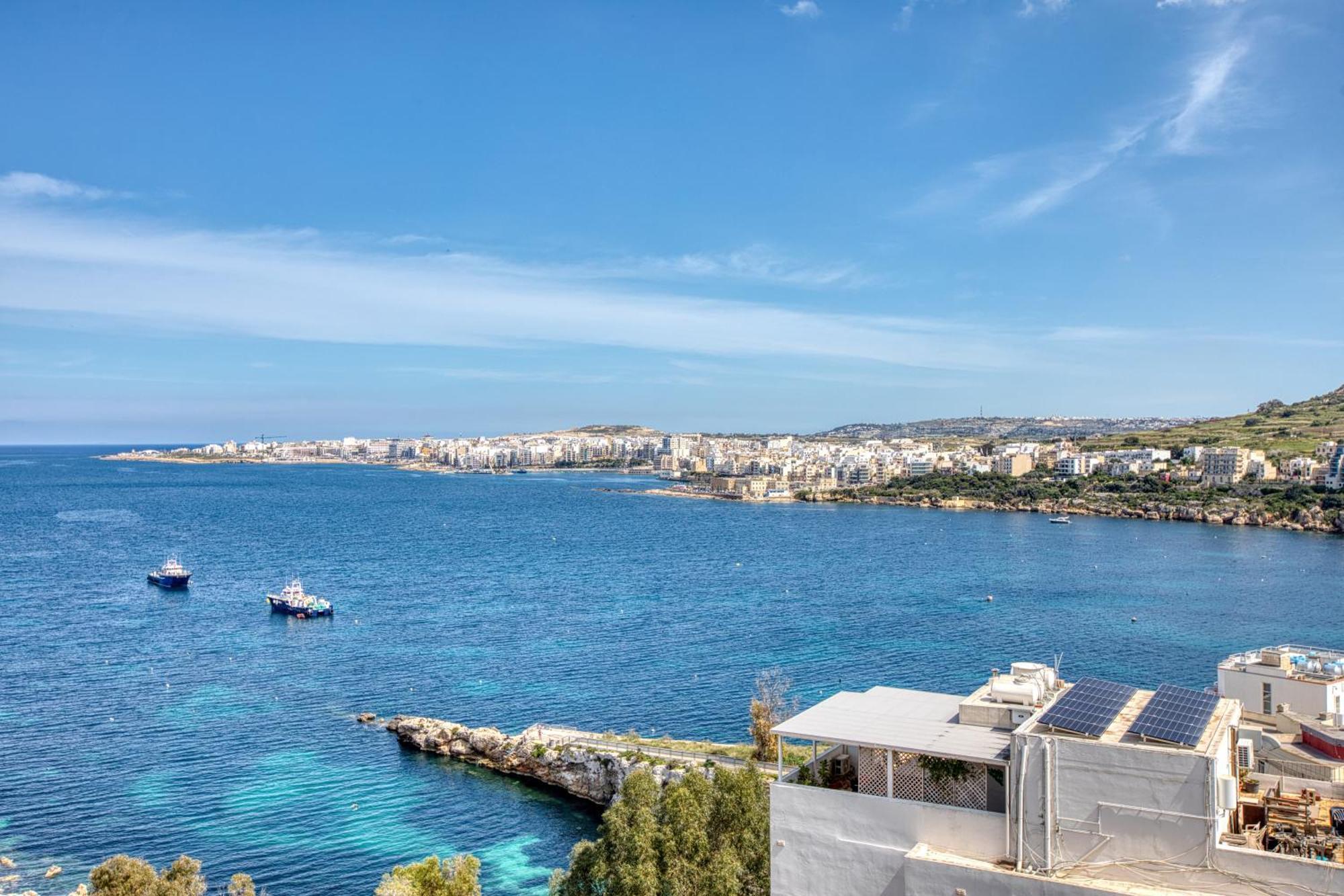 Blu Mar Sea View Apartments San Pawl il-Baħar Extérieur photo