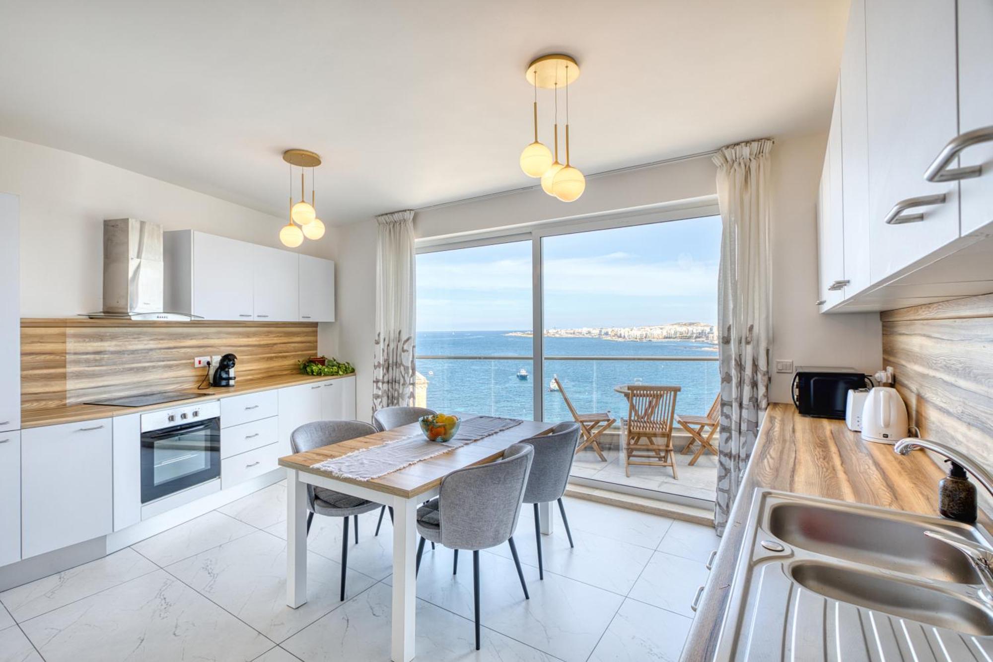 Blu Mar Sea View Apartments San Pawl il-Baħar Extérieur photo